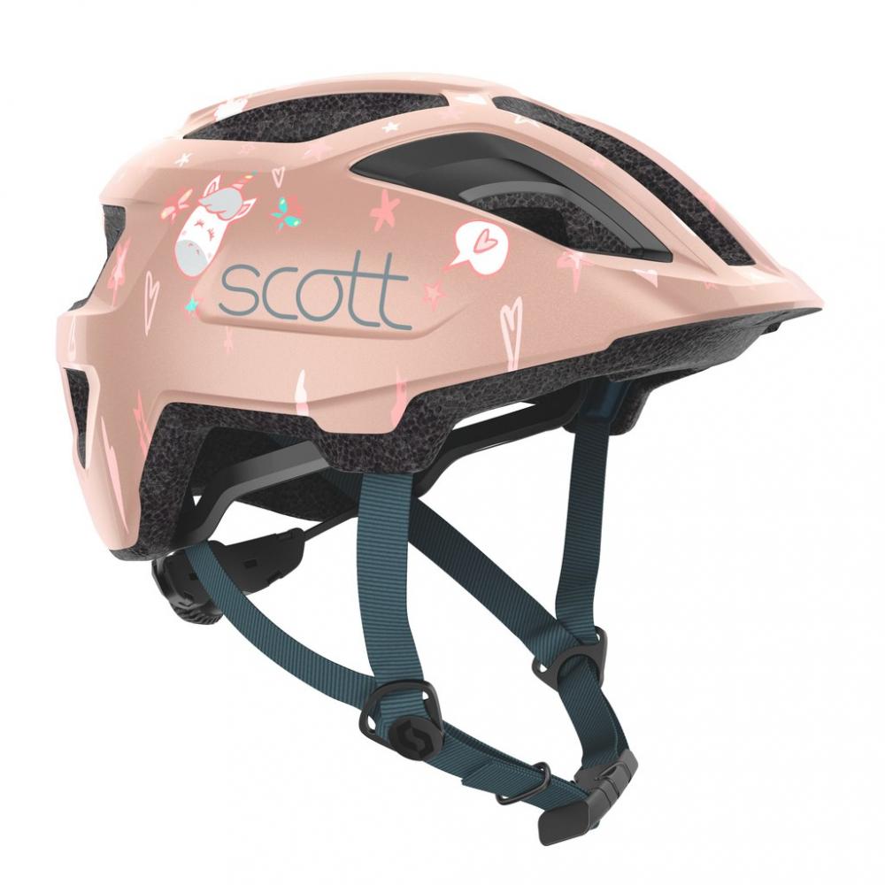 Prilba bike Scott Spunto JR , crystal pink