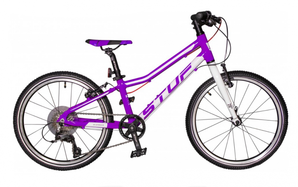 Bicykel Stuff Air 16" purple