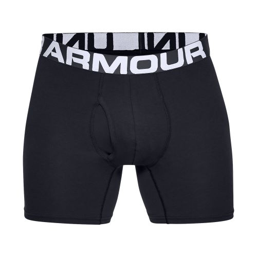 Boxerky Under Armour  Charged Cotton 6in 3 Pack-BLK