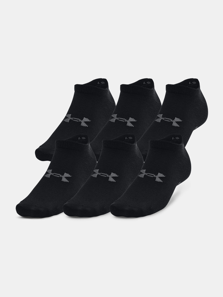 Ponožky Under Armour essential no show 6x - blk