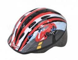 Prilba bike Longus Kidcool red-car