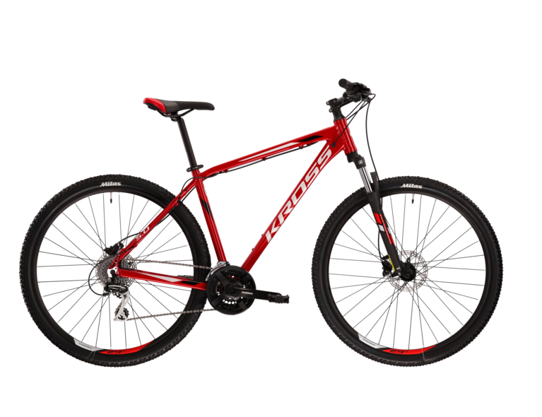 KROSS Hexagon 5.0 27,5" erven/strieborn