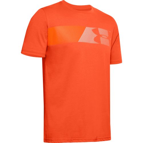 Triko Under Armour   FAST LEFT CHEST 2.0 SS-ORG