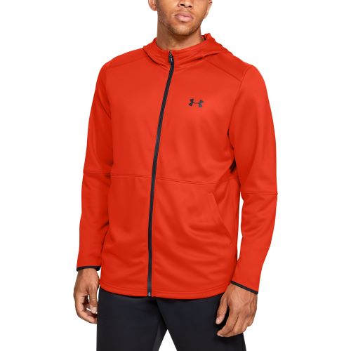 Mikina Under Armour  MK1 Warmup FZ Hoodie-ORG