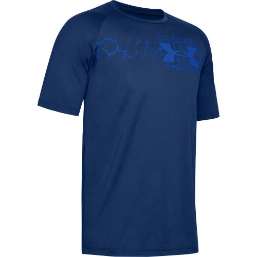 Triko Under Armour   TECH 2.0 GRAPHIC SS-BLU