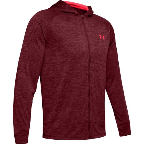 Mikina Under Armour  TECH 2.0 FZ HOODIE-RED