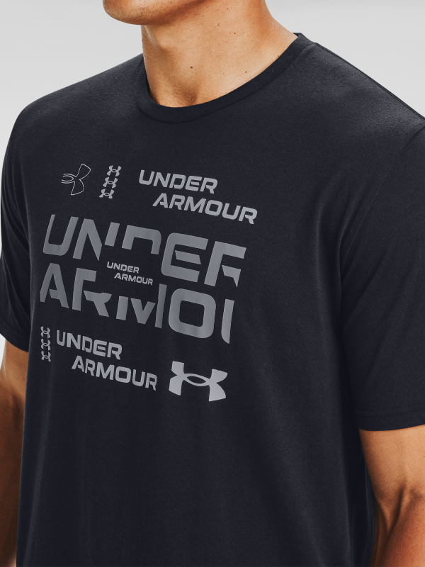 Triko Under Armour UA GRID SS-BLK