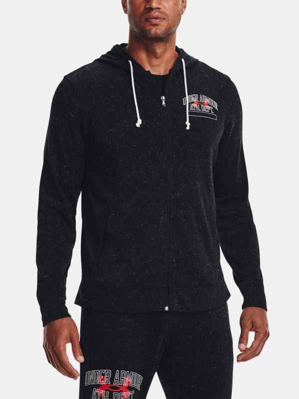 Mikina Under Armour UA Rival Try Athlc Dep FZ HD-BLK