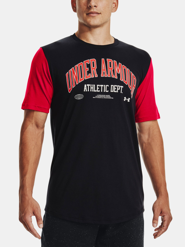 Triko Under Armour UA ATH DEPT CLRBLK SS-BLK