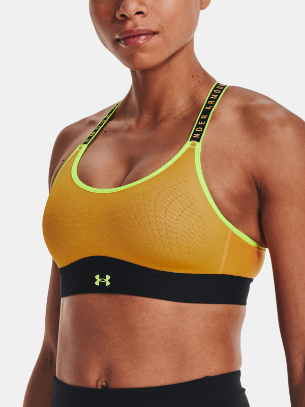 Podprsenka Under Armour UA Infinity Mid Bra Blocked-GLD