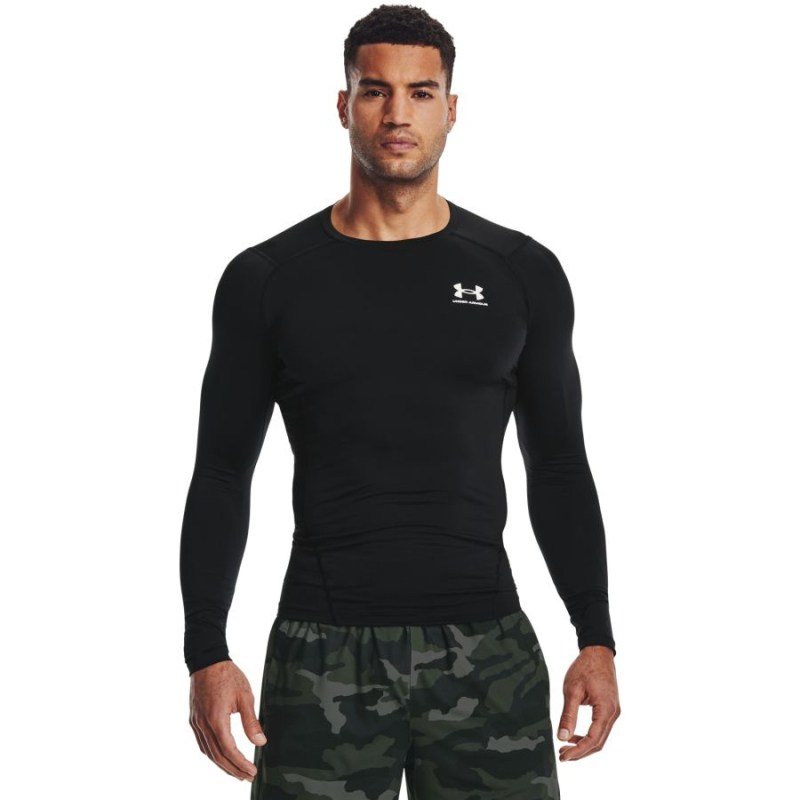 Kompresn triko Under Armour HG Armour Comp LS-BLK