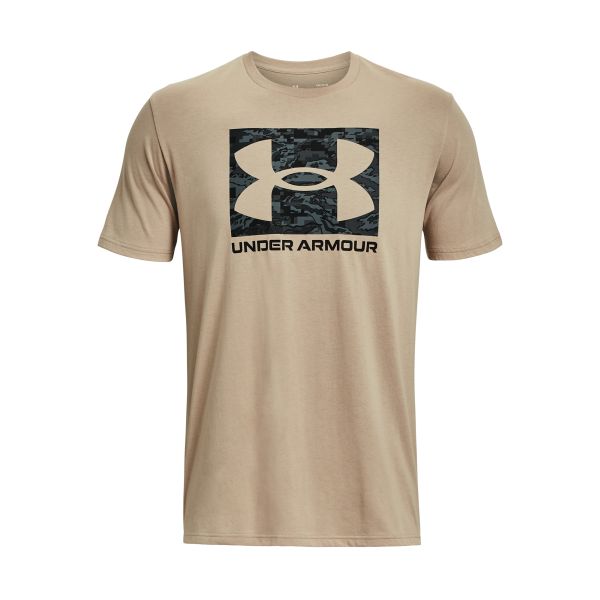 Triko Under Armour UA ABC CAMO BOXED LOGO SS-BRN