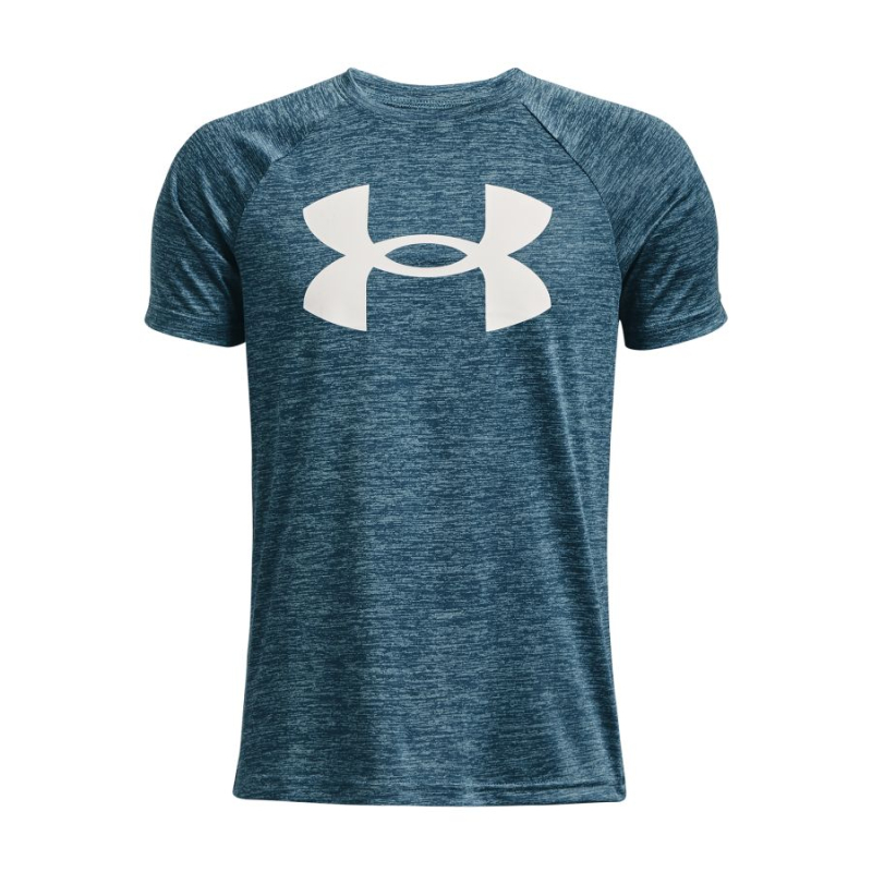 Detsk triko Under Armour UA Tech Twist SS-BLU