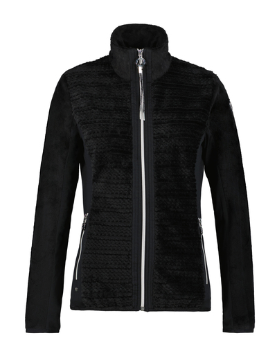 Mikina na zips Luhta Ikaala, black
